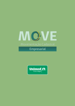 MOVE – Movimentação Cadastral Empresarial