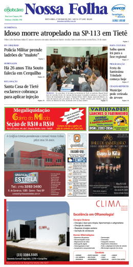 Página 4 - 5 - Jornal Nossa Folha