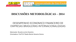 2014 desempenho economico financeiro de empresas brasileiras