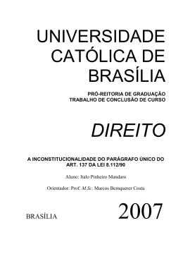 Italo Pinheiro Mandaro - Universidade Católica de Brasília