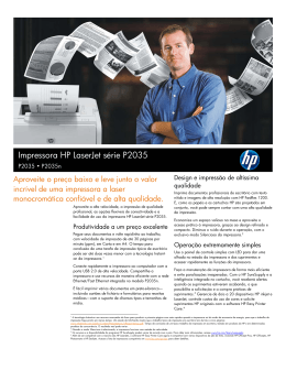 HP Laserjet P2035 - Comodato Casa Print