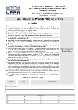 225 – Design de Produto / Design Gráfico - NC