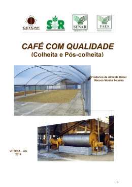 Apostila Café Com Qualidade - Centro de Desenvolvimento