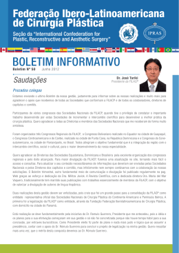 boletim informativo - Federación Ibero Latinoamericana de Cirugía