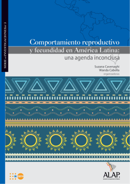 baje el PDF completo - Asociación Latinoamericana de Población
