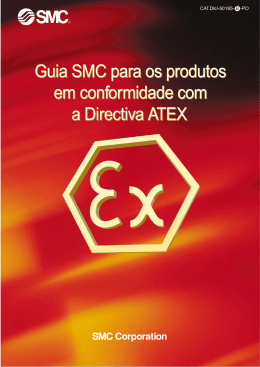 Guia SMC para os produtos em conformidade com a Directiva ATEX