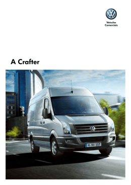 Catálogo Crafter - Volkswagen Comerciais