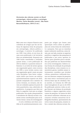 Carlos Antonio Costa Ribeiro - Revista Sociologia & Antropologia