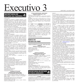 Executivo 3 QUINTA-FEIRA, 13 DE AGOSTO DE 2009