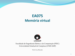 Memória virtual - DCA