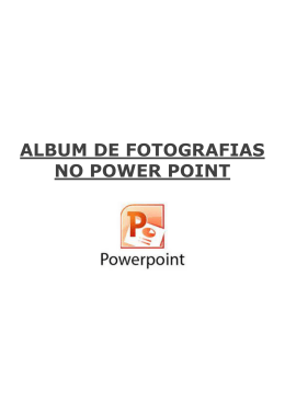 Álbum de fotografias no Power Point