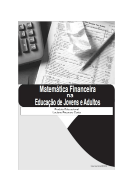 Matemática Financeira na Educação de Jovens e Adultos