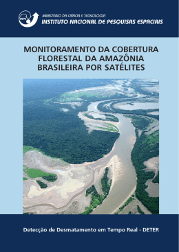 monitoramento da cobertura florestal da amazônia - OBT