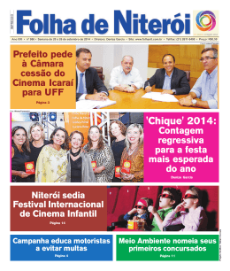 `Chique` 2014: - Folha de Niterói