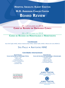 BOARD REVIEW - MD Anderson Cancer Center