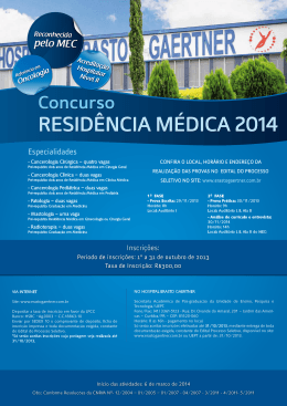 Cartaz Residencia 2013 - CRF-PR