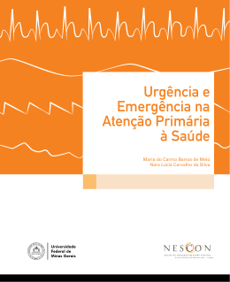Urgência e Emergência na Atenção Primária à Saúde