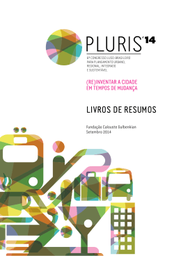 Pluris 2014 - Universidade de Lisboa