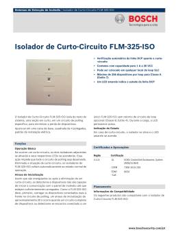Isolador de Curto-Circuito FLM‑325‑ISO