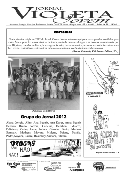 Grupo do Jornal 2012