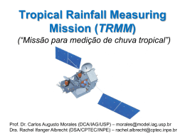 Tropical Rainfall Measuring Mission (TRMM)