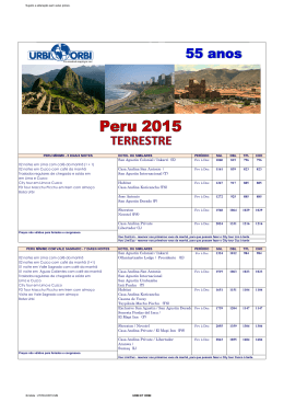 PERU COMPLETO 2015