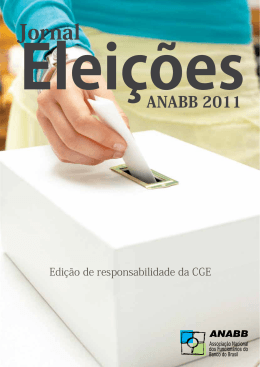 Jornal Eleições 2011: Conheça os candidatos