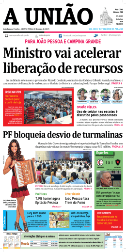 a união - Governo da Paraíba