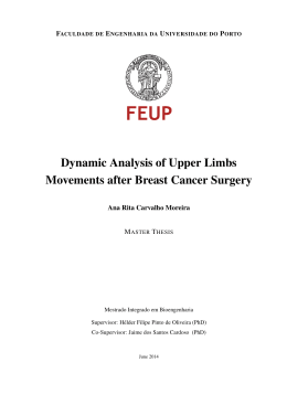 Dynamic Analysis of Upper Limbs Movements after