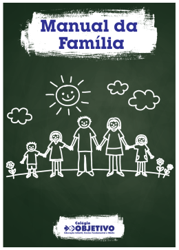 Manual da Família - Colégio Objetivo Maringá