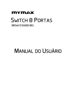 Switch Ethernet - 8 Portas - Manual - PDF