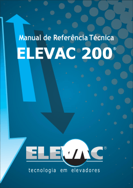 Manual de Referência Técnica ELEVAC 200