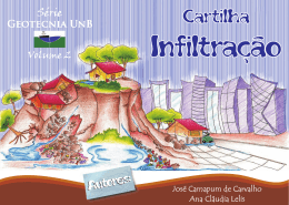 CARTILHA INFILTRAÇÃO.CDR - Geotecnia