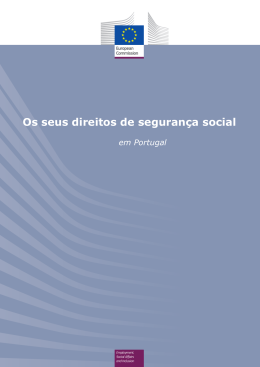 Os seus direitos de segurança social em Portugal