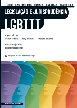 Legislação e Jurisprudência LGBTTT - Livro