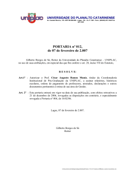 Autoriza Prof. César Augusto Ramos Muniz a assinar