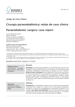 Cirurgia paraendodôntica: relato de caso clínico