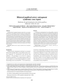 Bilateral popliteal artery entrapment syndrome: case report