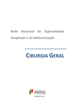 Relatório de Referenciação Hospitalar: Cirurgia Geral