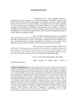 Leia a Integra em PDF - Instituto Baiano de Direito Processual Penal