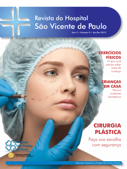 cirurgia plástica - Hospital São Vicente de Paulo