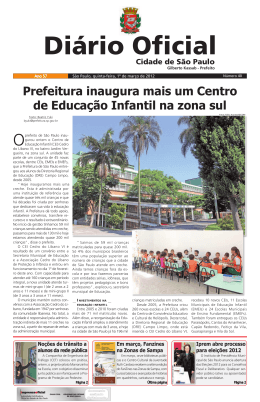 Prefeitura inaugura mais um Centro de Educação Infantil