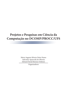 Projetos e Pesquisas em Ciência da Computação no DCOMP