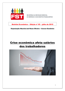 Boletim Econômico do FST nº 65
