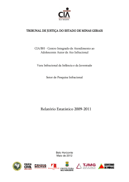 Relatório Estatístico 2009-2011