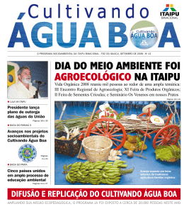 Jornal Cultivando Água Boa, edição nº 13
