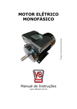 Manual Motor eletrico