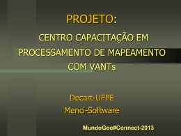 VANTS - MundoGEO#Connect LatinAmerica 2013