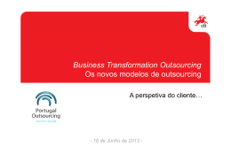 CTT Graça Oliveira - Portugal Outsourcing
