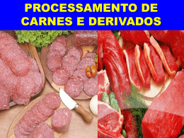 Processamento de carnes